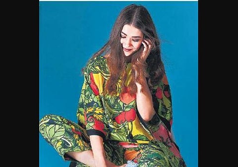 The new Tropical Vibes loungewear collection by The Kaftan Company