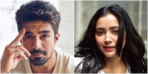 Saqib Saleem (L) and Shweta Basu Prasad (Photo| Instagram and IMDb)