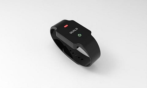 IIM-Kozhikode start-up develops wearable gadget 'Veli Band' (Photo | IIMK Twitter)