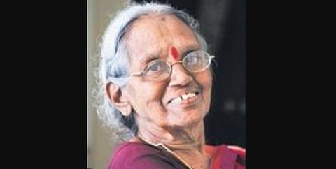 Late Telangana armed struggle warrior Kaki Salamma