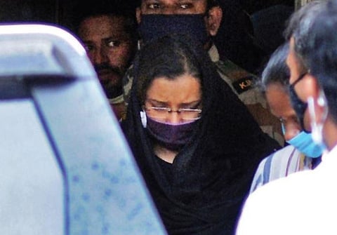 Gold smuggling case accused Swapna Suresh being produced at the NIA court in Kochi on Friday | A Sanesh