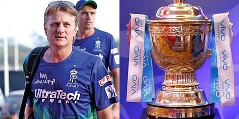 Rajasthan Royals physio John Gloster