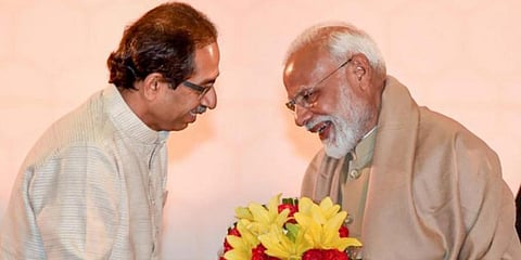 Maharashtra CM Uddhav Thackeray and PM Narendra Modi