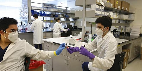 The delegation will complete a series of tests to determine the effectiveness of several Israeli technologies developed for the rapid diagnosis of COVID-19. (Photo | AP)