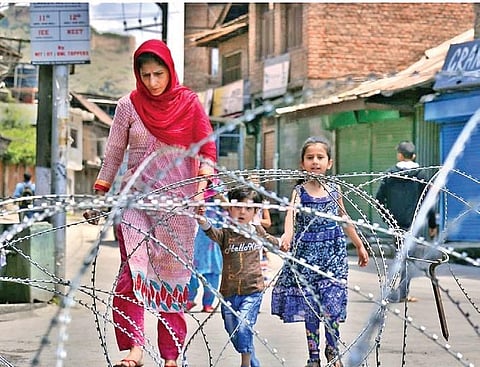 Masrat Zahra’s photograph of Srinagar during lockdown
