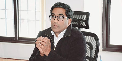 Newly-appointed Bihar Health secretary Pratyay Amrit (Photo| Special Arrangement)