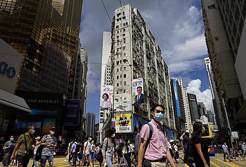 London and Canberra have also angered Beijing by offering pathways to citizenship or residency to Hong Kongers looking to leave because of the new law. (Photo | AP)