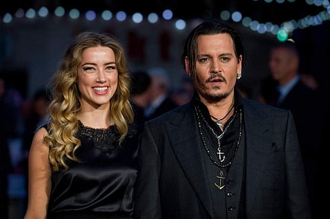 Johnny Depp and Amber Heard (File | AFP Photo)