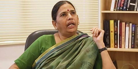 Human rights lawyer Sudha Bharadwaj (Photo | Youtube Screengrab)