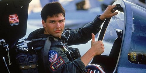 Tom Cruise in Top Gun