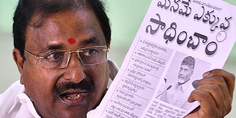 Andhra Pradesh BJP chief Somu Veerraju. (File photo| EPS)