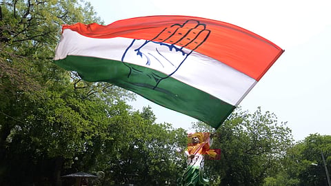 The Congress flag.
