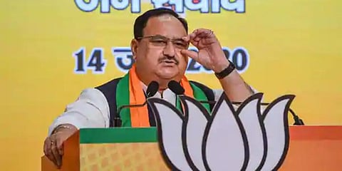 BJP chief JP Nadda (Photo | PTI)