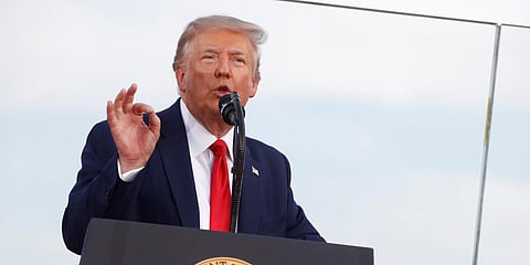 US President Donald Trump. (Photo| AP)