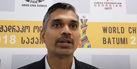 Grandmaster RB Ramesh (photo| YouTube screengrab)