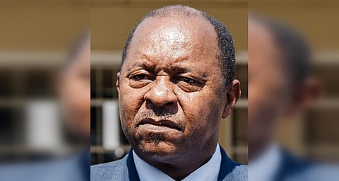 Zimbabwe's health minister Obediah Moyo (File photo| AFP)