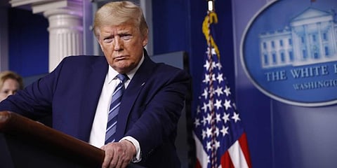 US President Donald Trump (Photo | AP)