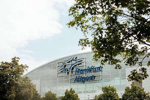 Frankfurt airport. (Photo | Facebook)