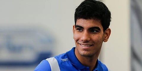 Racer Jehan Daruvala