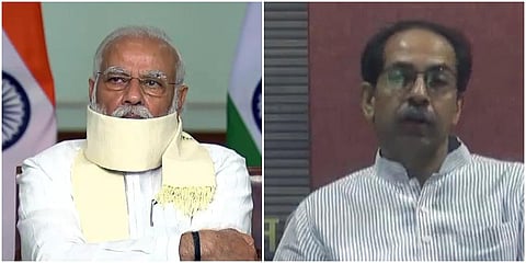 PM Narendra Modi (L) and Maharashtra CM Uddhav Thackeray ((Photo| ANI)