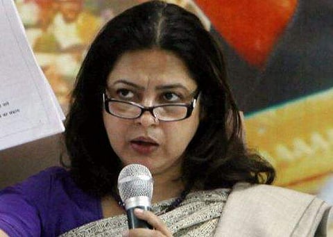 New Delhi MP Meenakshi Lekhi, who is also a member of the NDMC has supported the demand of the shopkeepers. (File Photo)