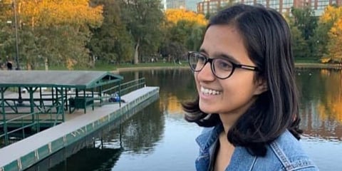 20-year-old Sudeeksha Bhati (Photo| Twitter/ @ashokepandit)