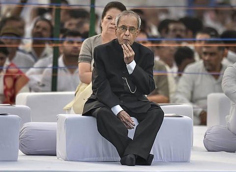 Former President Pranab Mukherjee. (File | PTI)