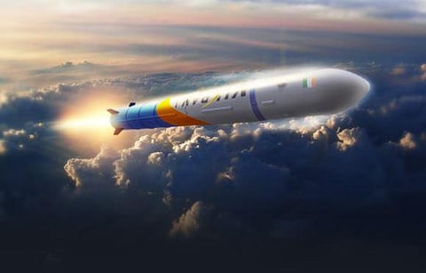 Hyderabad-based startup Skyroot Aerospace successfully tested an upper-stage rocket engine (Photo | Skyroot Facebook)