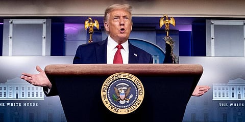 US President Donald Trump (Photo | AP)