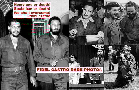 Today marks the 94th birth anniversary of Fidel Castro. Here are some of the rare photos of the Cuban revolutionary who defied US for 50 years. (File Photo | AFP)