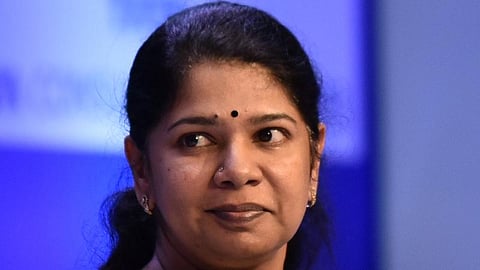 DMK MP Kanimozhi 