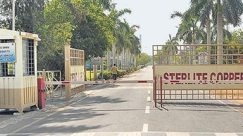 A view of Vedanta’s Sterlite copper unit in Thoothukudi.