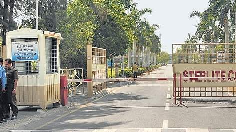 A view of Vedanta’s Sterlite copper unit in Thoothukudi.