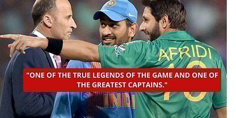 The Pakistan cricket community hailed Mahendra Singh Dhoni in one voice, calling him one of greatest captains that India produced and the one, who impacted the game in his own way. Dhoni, who announced his retirement from international cricket on Saturday