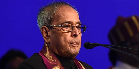 Former President Pranab Mukherjee (Photo | EPS)