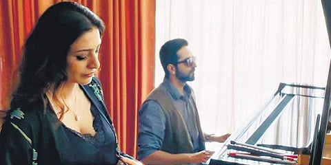 Tabu and Ayushmann Khurrana in Andhadhun.