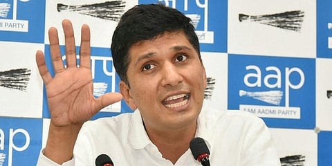 AAP spokesperson and MLA Saurabh Bhardwaj (Photo | PTI)