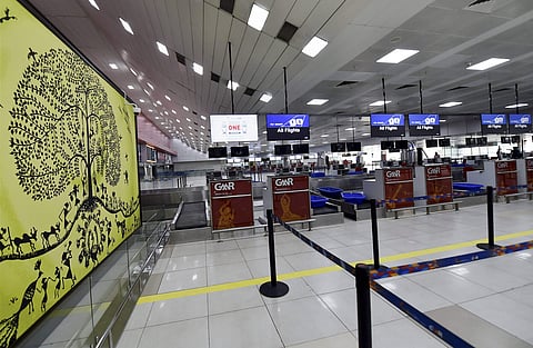 Representational image of Delhi airport (File photo | PTI)