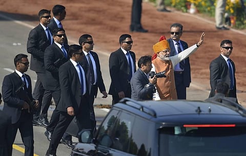 Officials said fresh intake of personnel in the SPG will also see a drastic cut as the force now only has one protectee to guard. (Photo | PTI)