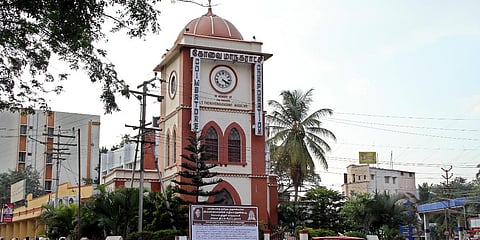 A view of the Corporation Office Building in Coimbatore. (File photo| A Raja Chidambaram, EPS)