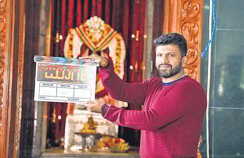 The film’s muhurat took place on Friday, with Puneeth Rajkumar attending the launch and sounding the clapboard.