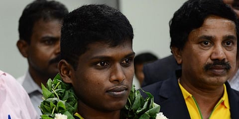 Paralympics gold medalist Mariyappan Thangavelu (Photo | EPS)