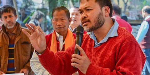 Assam RTI activist Akhil Gogoi. (File | PTI)