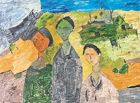 Ram Kumar, Untitled (2012), Acrylic on Paper