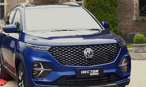 MG Hector Plus SUV. Image used for representational purpose.  (MG Hector Plus website)