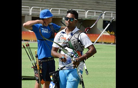 Indian archer Atanu Das (File | PTI)