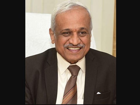 Raja Sadaram Soma who ritered as State Chief Information Commissioner on Monday. (Photo | ENS)