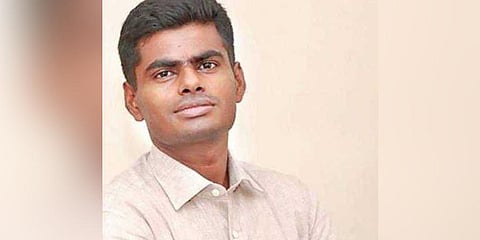 Former Karnataka cadre Indian Police service officer K Annamalai