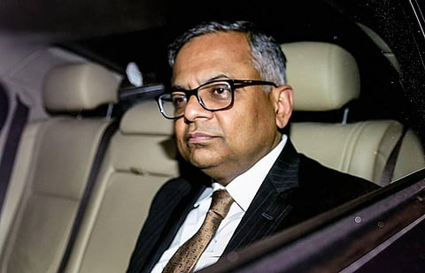 Tata Motors Chairman N Chandrasekaran (File photo | PTI)
