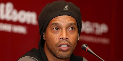 Barcelona legend Ronaldinho (Photo | AP)